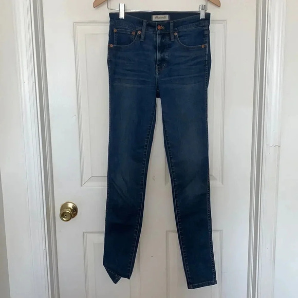 Madewell 9” High Rise Skinny Jeans - Picture 1 of 6